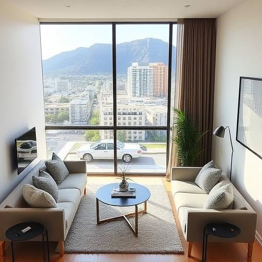 Modern apartment in central Cape Town